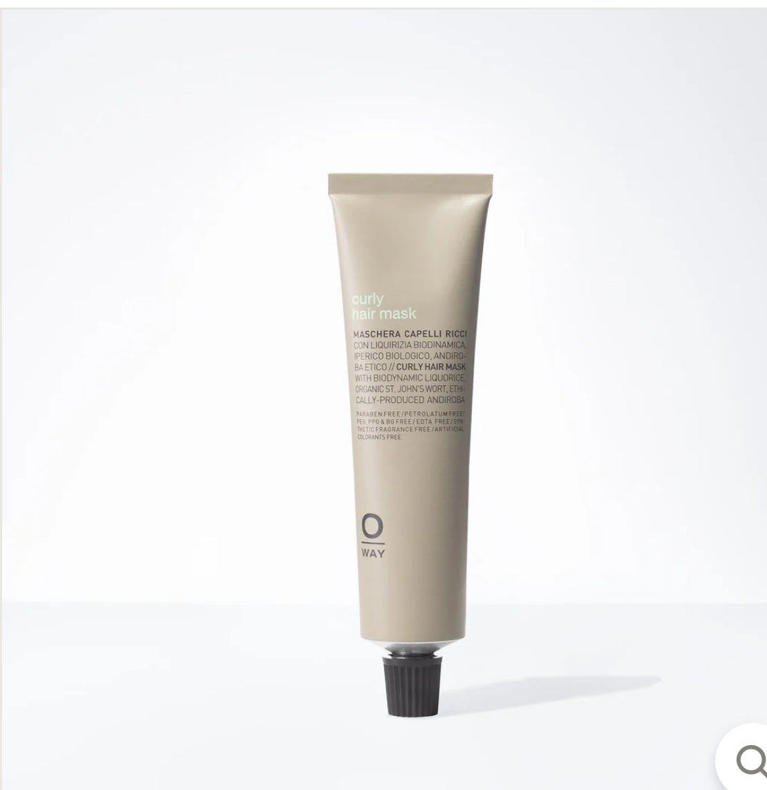 Curly hair mask travel