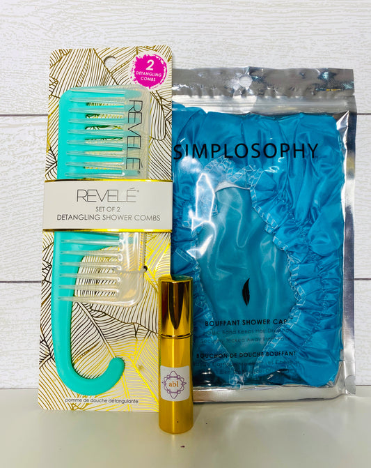 Shower Cap| Combs|Oil!