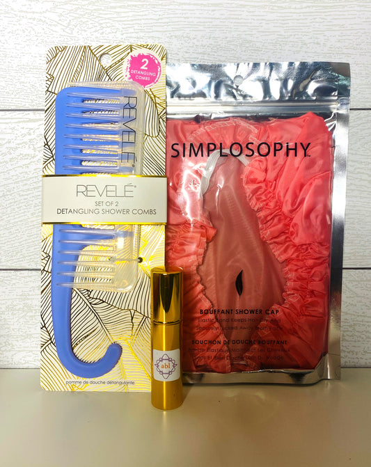 Shower Cap| Combs|Oil!